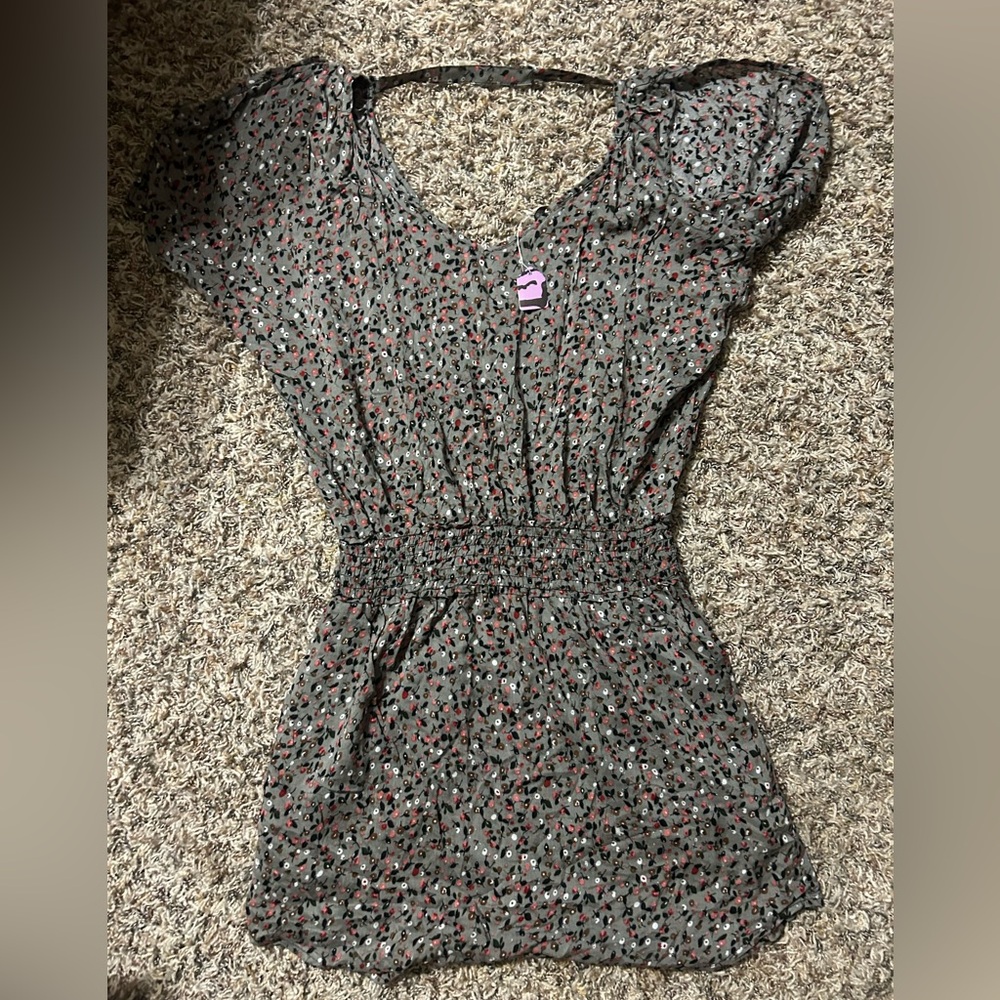 Saće floral summer boutique dress with pockets